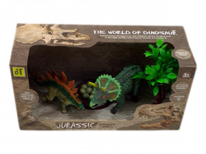 Set 2 Figurine Dinozauri, Aspect Realist, Accesorii Jurassic World, accesoriu oua dinozaur - Img 7