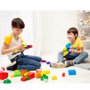 Set Cuburi pentru Construit 245 piese, Multi Color - Img 6