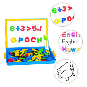 Set Mini Tabla Magnetica pentru copii, litere si cifre, multicolor - Img 5