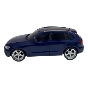 Masina Audi Q7, Fata-Spate-Stanga-Dreapta, Volan inclus, RC 1:18, Bleomarin - Img 3