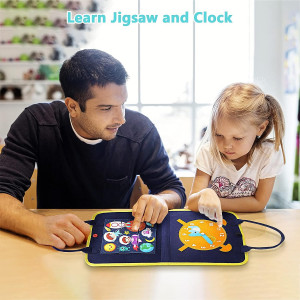Set Puzzle board pentru copii , forma gentuta - Img 16