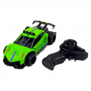 Masina Lamborghini, Comanda prin controler de mana, Acumulator Reincaracbil, cu Telecomanda RC 1:16, 2.4Ghz, Verde - Img 5