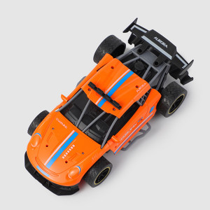 Masina Porsche, Comanda prin controler de mana, Acumulator Reincaracbil, cu Telecomanda RC 1:16, 2.4Ghz, Portocaliu - Img 2