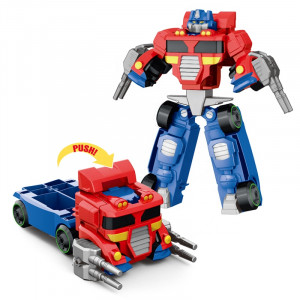 Robot Max, se Deformeaza si Transforma in camion, multicolor - Img 2
