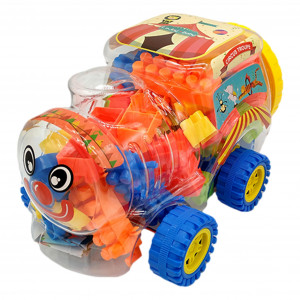 Set Cuburi pentru Construit 82 piese, Multi Color - Img 8