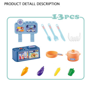 Set Mini Bucatarie multifunctionala pentru copi,13 piese, multicolora - Img 4