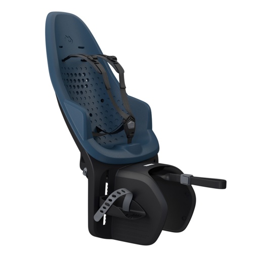 Scaun pentru copii, cu montare pe bicicleta in spate - Thule Yepp 2 Maxi Rack mounted, Majolica Blue