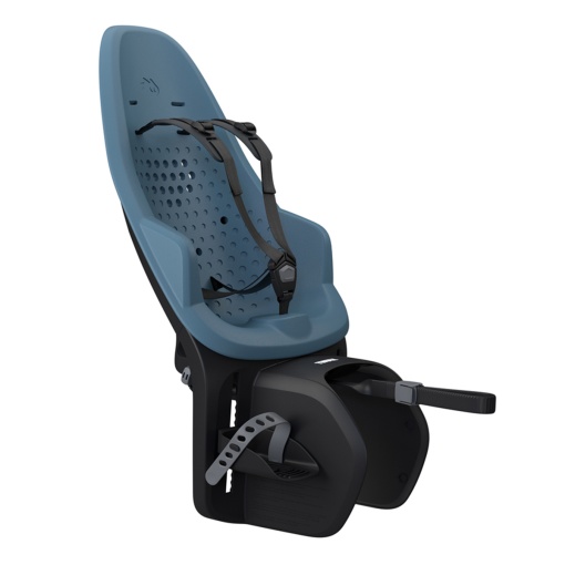 Scaun pentru copii, cu montare pe bicicleta in spate - Thule Yepp 2 Maxi Rack mounted, Aegean Blue