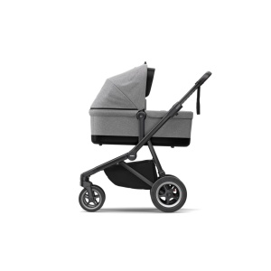 Carucior Thule SLEEK Cadru Negru si Copertina Gray Melange - Img 2