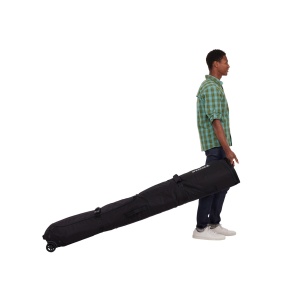 Geanta schi Thule RoundTrip Double Ski Roller 175cm, Negru, 2024 - Img 4