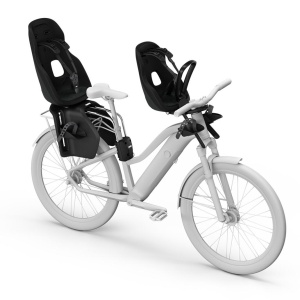 Scaun pentru copii, cu montare pe bicicleta in fata - Thule Yepp Nexxt 2 Mini Front mounted, Midnight Black - Img 2