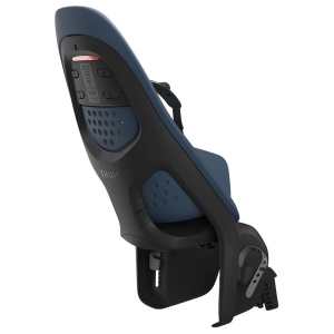 Scaun pentru copii, cu montare pe bicicleta in spate - Thule Yepp 2 Maxi Frame mounted, Majolica Blue - Img 3