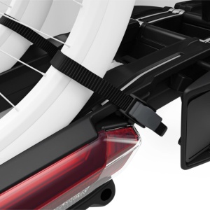 Suport pentru 2 biciclete cu senzori de parcare, Thule Epos ParkSecure 9802100 cu prindere pe carligul de remorcare (13 pini) - Img 5