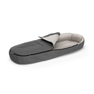 Thule Footmuff - Sac de dormit pentru copil, Grey Melange - Img 2