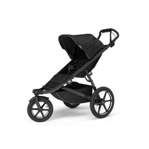Carucior Thule Urban Glide 3 all-terrain cu catarama hamului magnetica, Black