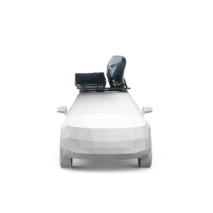 Cort auto cu prindere pe plafon, Thule, Foothill 2, 2 persoane, Ashland Grey - Img 10