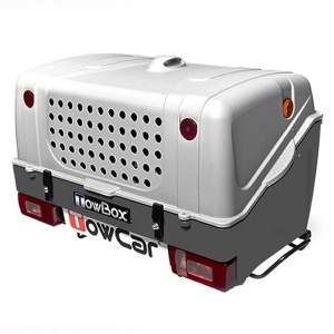 Cutie portbagaj pe carligul de remorcare Towbox V1 DOG Gri