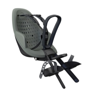 Scaun pentru copii, cu montare pe bicicleta in fata - Thule Yepp 2 Mini Front mounted, Agave - Img 1
