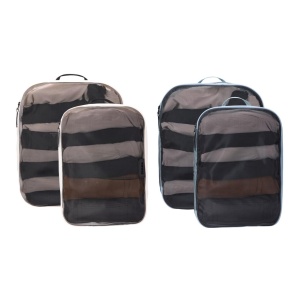 Set saculeti de depozitare Thule Family Packing Cube 2 mari + 2 medii, alb/albastru - Img 3