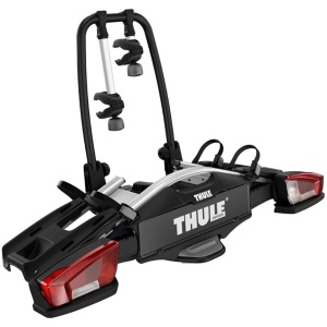 Suport biciclete Thule VeloCompact 924003 cu prindere pe carligul de remorcare, pentru 2 biciclete, 13-pini - Img 1