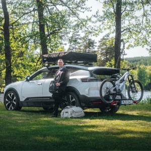 Suport pentru 1 bicicleta, Thule VeloLite, cu prindere pe carligul de remorcare - Img 2