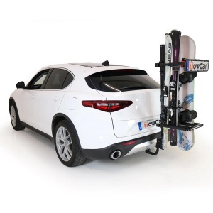 Suport schi/snowboard TowCar Cerler cu prindere pe carligul de remorcare - Img 4