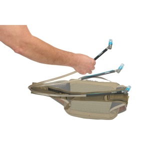 Borseta de sold Thule Rail Hydration Fanny Pack 4L, Faded Khaki - Img 4