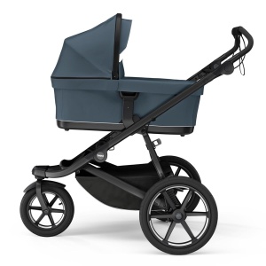 Carucior Thule Urban Glide 3 all-terrain cu prinderea hamului magnetica, Dark Slate - Img 6