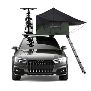 Cort auto cu prindere pe plafon, Thule, Foothill, 2 persoane, Agave Green - Img 11