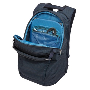 Rucsac urban cu compartiment laptop, Thule, Construct, 24L, Carbon Blue - Img 7
