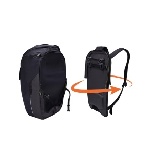 Rucsac urban hibrid pentru bicicleta, cu compartiment laptop, Thule, Paramount, 26L, Black - Img 2