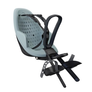 Scaun pentru copii, cu montare pe bicicleta in fata - Thule Yepp 2 Mini Front mounted, Alaska Blue - Img 1