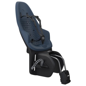 Scaun pentru copii, cu montare pe bicicleta in spate - Thule Yepp 2 Maxi Frame mounted, Majolica Blue - Img 1