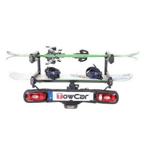 Suport schi/snowboard TowCar Aneto 4 cu prindere pe carligul de remorcare - Img 3