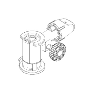 THULE 1500054645 Caster Assembly - Thule Urban Glide 2