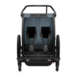 Carucior multisport double Thule Chariot Cab, Dark Gray - Img 7