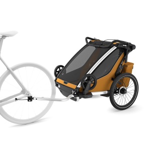 Carucior multisport double Thule Chariot Sport 2, Natural Gold - Img 2