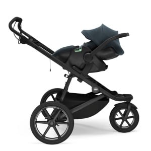 Carucior Thule Urban Glide 3 all-terrain cu prinderea hamului magnetica, Dark Slate - Img 2