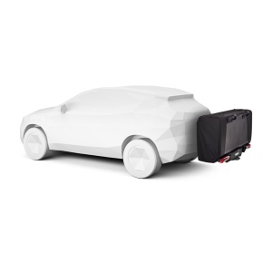 Cort auto cu prindere pe carligul de remorcare, Thule, Outset, pentru 3 persoane, Dark slate - Img 4