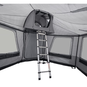 Cort auto cu prindere pe plafon, Thule, Approach 2 L, pentru 4 persoane, Grey - Img 8