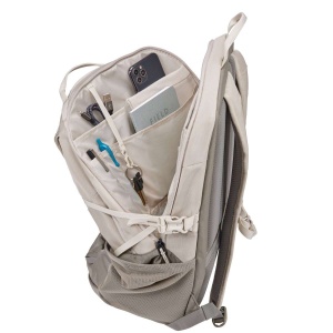 Rucsac urban cu compartiment laptop, Thule, EnRoute Backpack, 26L, Pelican Gray/Vetiver Gray - Img 7