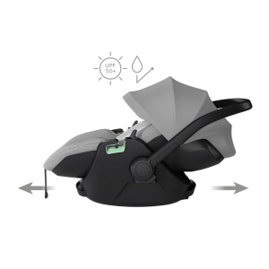 Scaun auto Thule Maple pentru bebeluși 0 - 15 luni Light Gray - Img 10