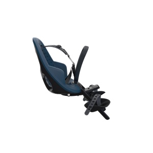 Scaun pentru copii, cu montare pe bicicleta in fata - Thule Yepp 2 Mini Front mounted, Majolica Blue - Img 2
