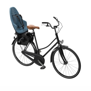 Scaun pentru copii, cu montare pe bicicleta in spate - Thule Yepp 2 Maxi Rack mounted, Aegean Blue - Img 2