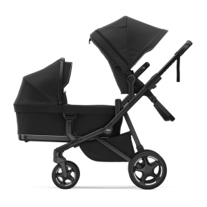 Set Carucior Thule Sleek 2 + Landou, Black - Img 2