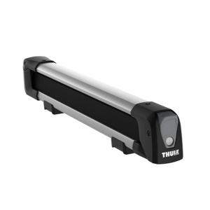 Suport 2 perechi schiuri Thule SnowPack 7322 cu prindere pe bare transversale aluminiu cu profil T - Img 2