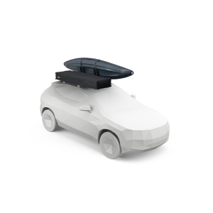 Cort auto cu prindere pe plafon, Thule, Foothill 2, 2 persoane, Ashland Grey - Img 11