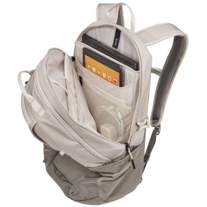 Rucsac urban cu compartiment laptop, Thule, EnRoute Backpack, 26L, Pelican Gray/Vetiver Gray - Img 4