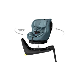 Scaun auto Thule Elm, 0 - 18 kg, Mid Blue - Img 4