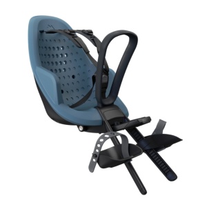 Scaun pentru copii, cu montare pe bicicleta in fata - Thule Yepp 2 Mini Front mounted, Aegean Blue - Img 1